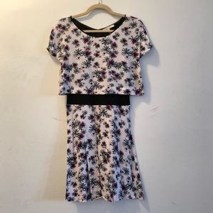 Maje floral dress size 1